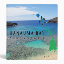 Hanauma Bay Hawaii Turtle Note Binder