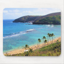 Hanauma Bay, Honolulu, Oahu, Hawaii View Mouse Pads