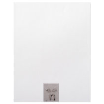 Hand and Feet prints in Florida beach sand Custom Letterhead