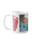 hand and foot print mug