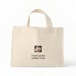 Hand Carved Leather Purse bags