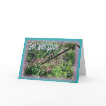 Hand Cultivator-get well, customize Card