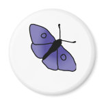 Hand Drawn Butterfly magnets