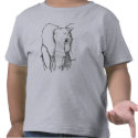 Hand drawn elephant t-shirts