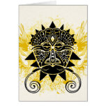 Hand Drawn Good luck Greeting Card cards