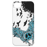 Hand Drawn : Peace and Flight iPhone 5 Case casemate cases