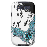 Hand Drawn : Peace and Flight Samsung Galaxy Case casemate cases
