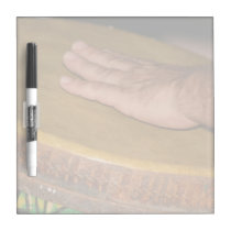 hand drum skin head with hand.jpg dry erase boards
