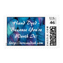 Hand Dyed Postage stamps