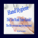 Hand Hygiene magnets by HodlinGallery Hand Hygiene magnets