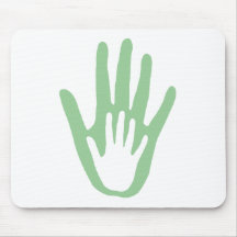 hand in hand mouse mat