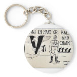 Hand In Hand Or Ball And Chain keychains