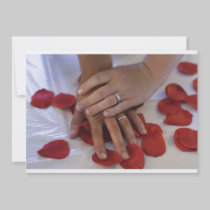 Hand In Hand wedding invitation invitations