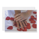Hand In Hand wedding invitation
