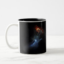 Hand In Space Mugs