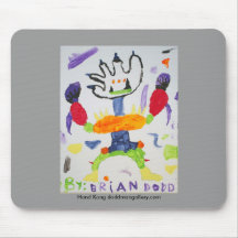 Hand Kong Mouse Pad by Brian Dodd