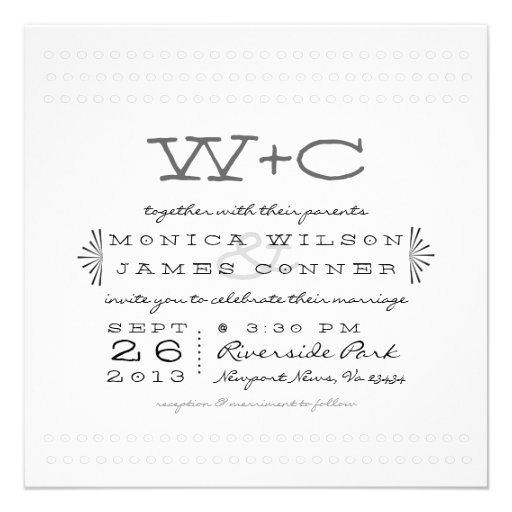 Hand Lettered Inspired Western Style Invite