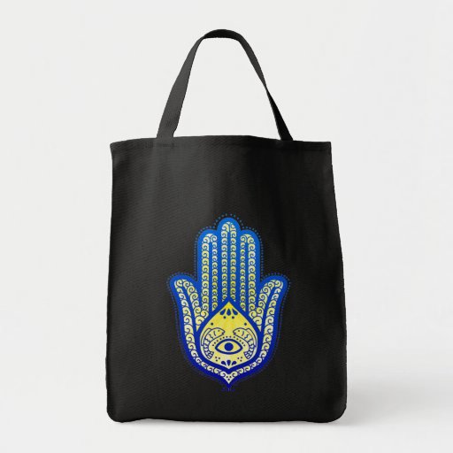 Hand of Fatima Canvas Bag