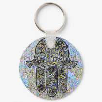Hand of Fatima Keychain by armaiti Hand of Fatima Keychain