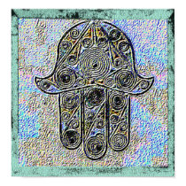 Hand of Fatima Print by armaiti Hand of Fatima Print