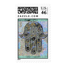 Hand of Fatima stamp