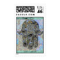 Hand of Fatima stamp