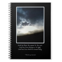 Hand of God journal Spiral Note Book
