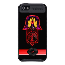 Hand of Hamsa feat: Tree of Life 3 iPhone 5 Covers