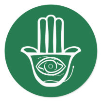 Hand of Miriam (Hamsa) stickers by emcityturtle Hand of Miriam (Hamsa) stickers