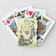 "Hand Of Wisdom" Poker Deck