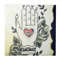 "Hand Of Wisdom" Tiles