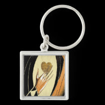 hand on my heart by gregory gallo keychains