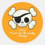 Hand Over The Candy Pirate Stickers