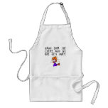 Hand over the coffee and no one gets hurt! aprons