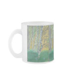 Hand Painted Art Frosted mug Coffee Mug Cup mugs