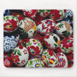 Hand-painted egg shells, Budapest, Hungary Mousepads