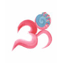 Hand Painted Om t-shirts by Suzettas Hand Painted Om t-shirts