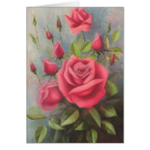 Hand Painted Roses