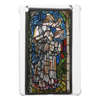 HAND PAINTED STAINED GLASS ANGELS. iPad MINI COVERS