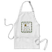 Hand-picked By God-Flower and Bee Apron