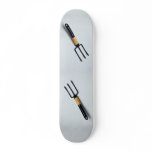 Hand pitch fork custom skate board