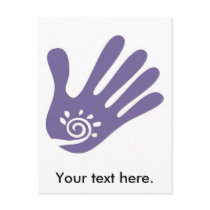 Hand Postcard