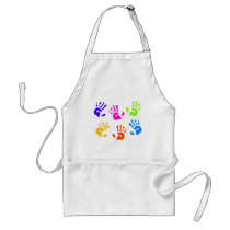 Hand Prints Apron
