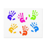 Hand Prints Post Cards