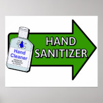 Hand Sanitizer Poster posters