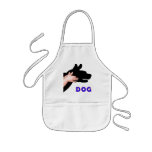 HAND SHADOW DOG aprons