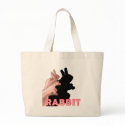 HAND SHADOW RABBIT bags