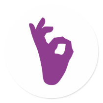 Hand - Sign stickers