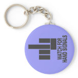hand signals keychain