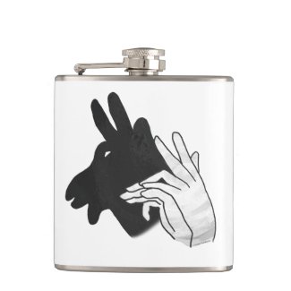 Hand Silhouette Billy Goat Flasks